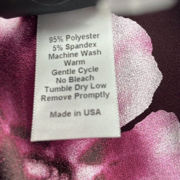 Retrolicious NWT The Lana dress floral pinks purples vintage inspired retro sz L - Picture 4 of 16